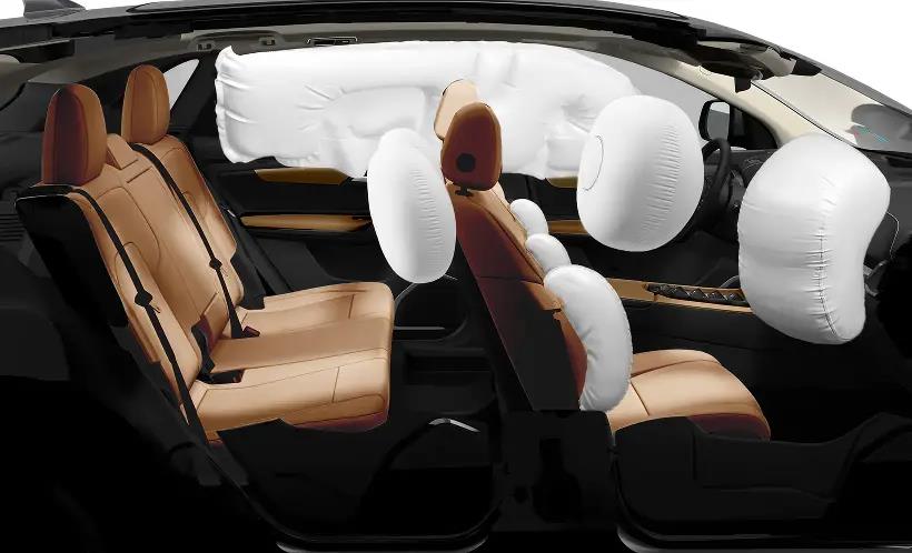 Hệ thống 11 túi khí tại đại lý VinFast Vinh